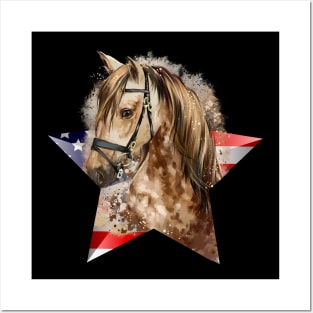 american horse Posters and Art